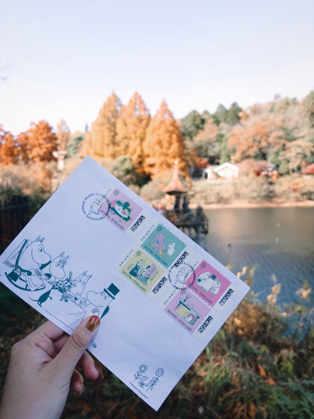 Moomin｜(🇫🇮)80週年首日封