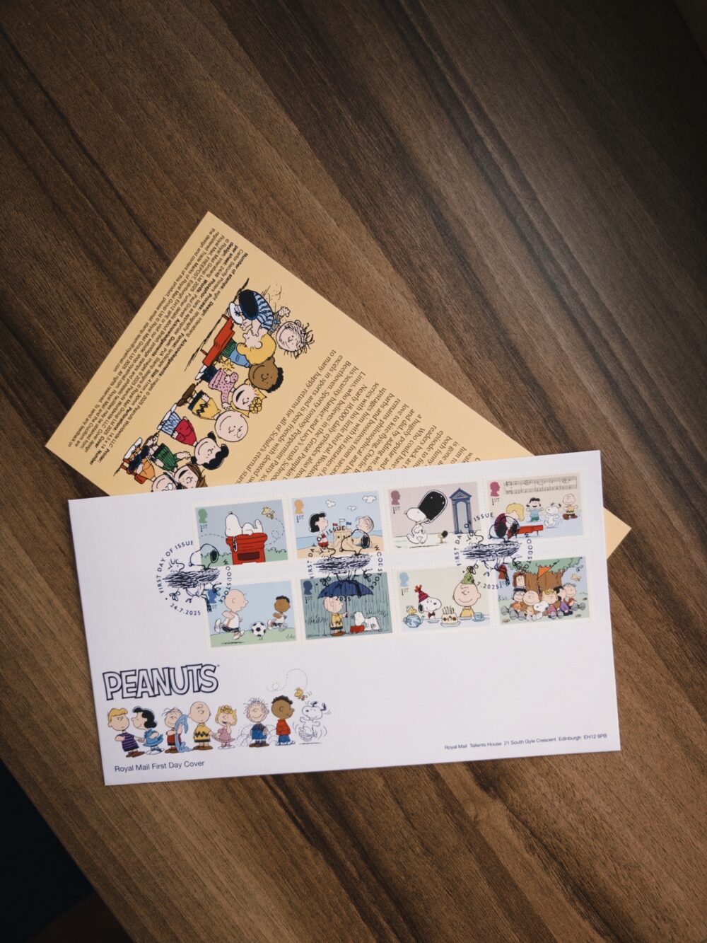 Peanuts | (🇬🇧)75週年首日封