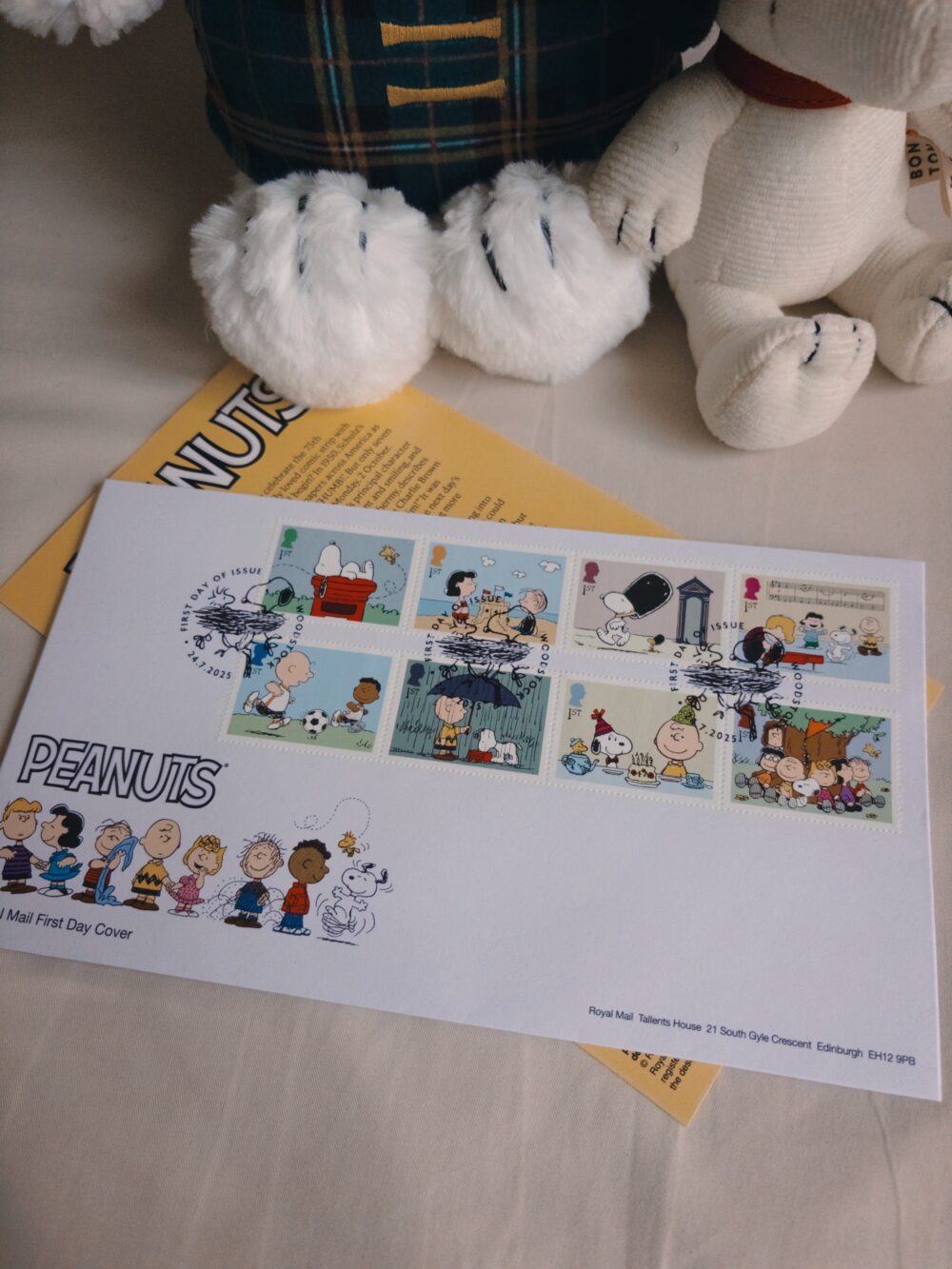 Peanuts | (🇬🇧)75週年首日封