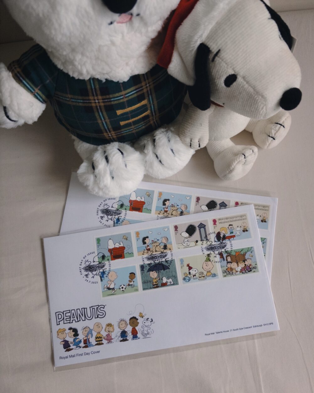 Peanuts | (🇬🇧)75週年首日封