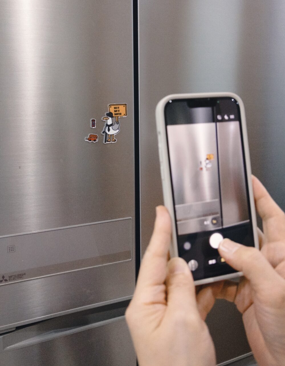 英國｜地鐵海鷗磁鐵