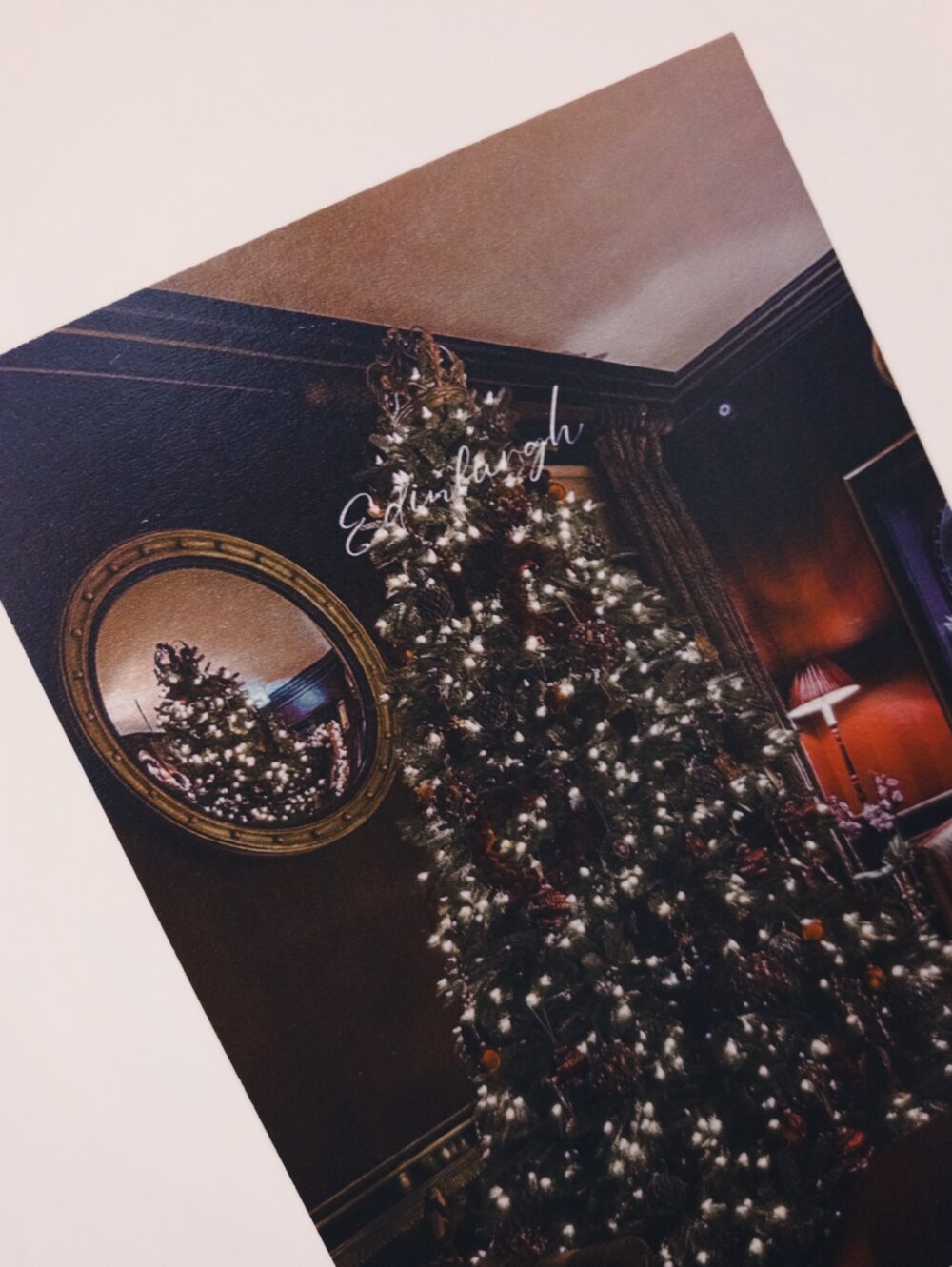 聖誕限定｜攝影明信片-歐洲佈置