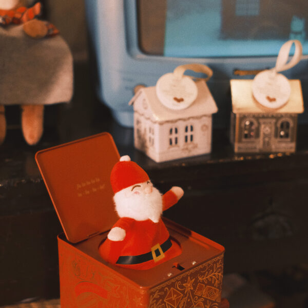 （預購）聖誕限定｜彈跳老公公餅乾音樂盒