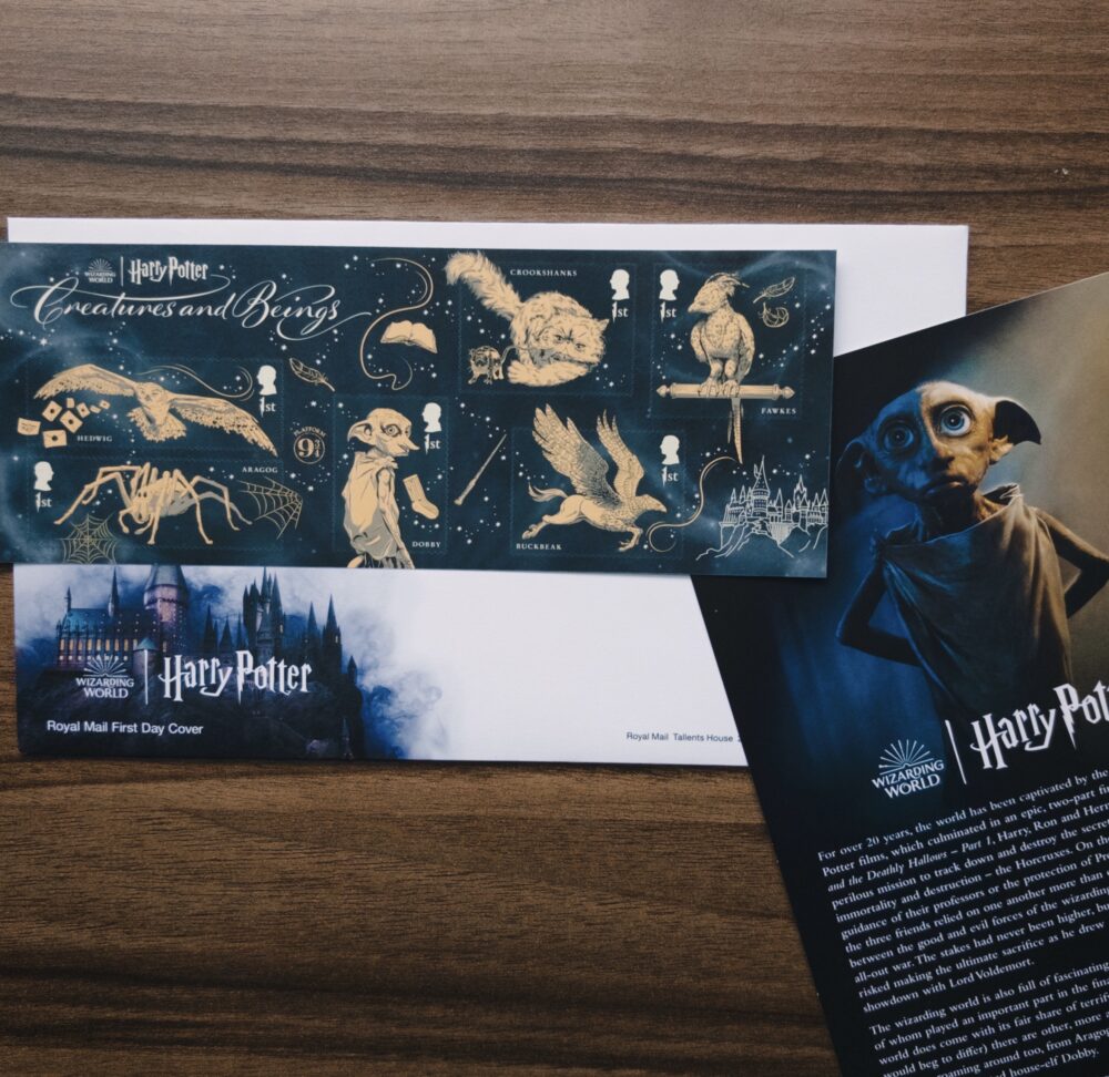 Hogwarts｜(🇬🇧)多比-信封套票