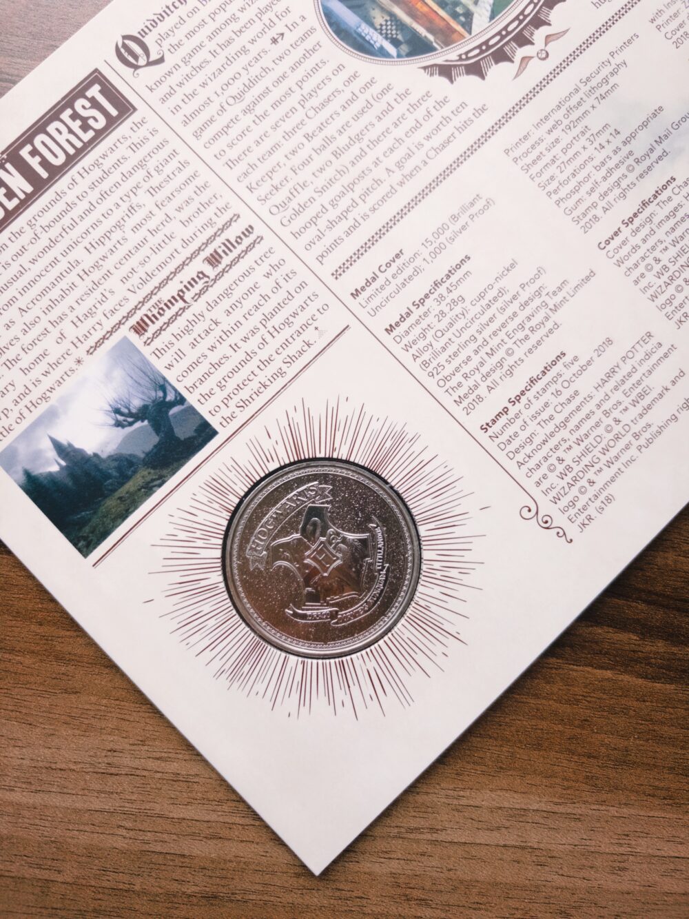 Hogwarts｜(🇬🇧)劫盜魔法地圖-紀念幣