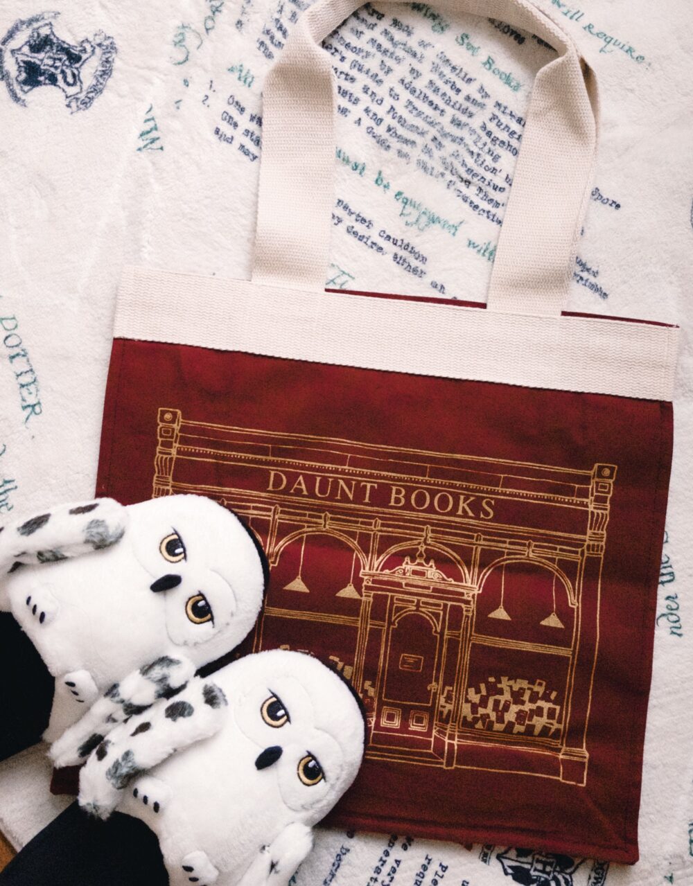 倫敦｜(🇬🇧)Hogwarts 燙金厚帆布