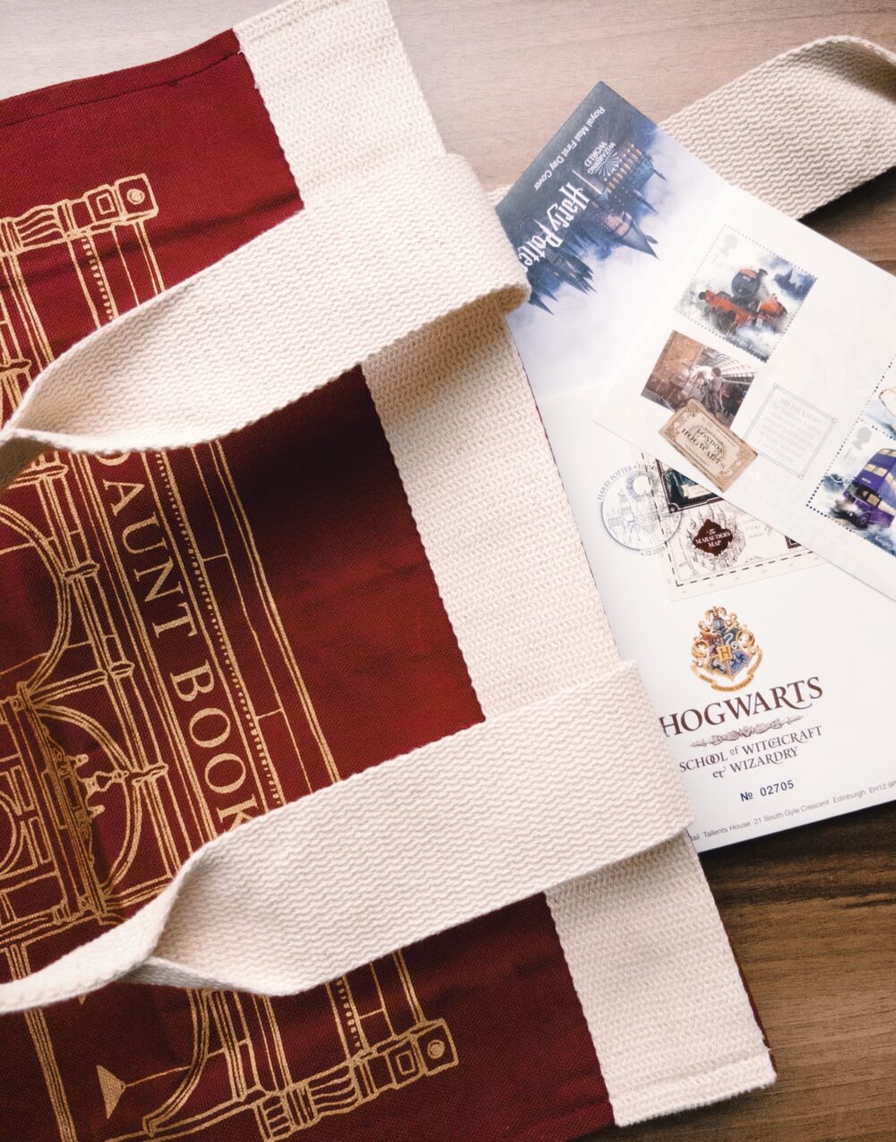 倫敦｜(🇬🇧)Hogwarts 厚帆布袋