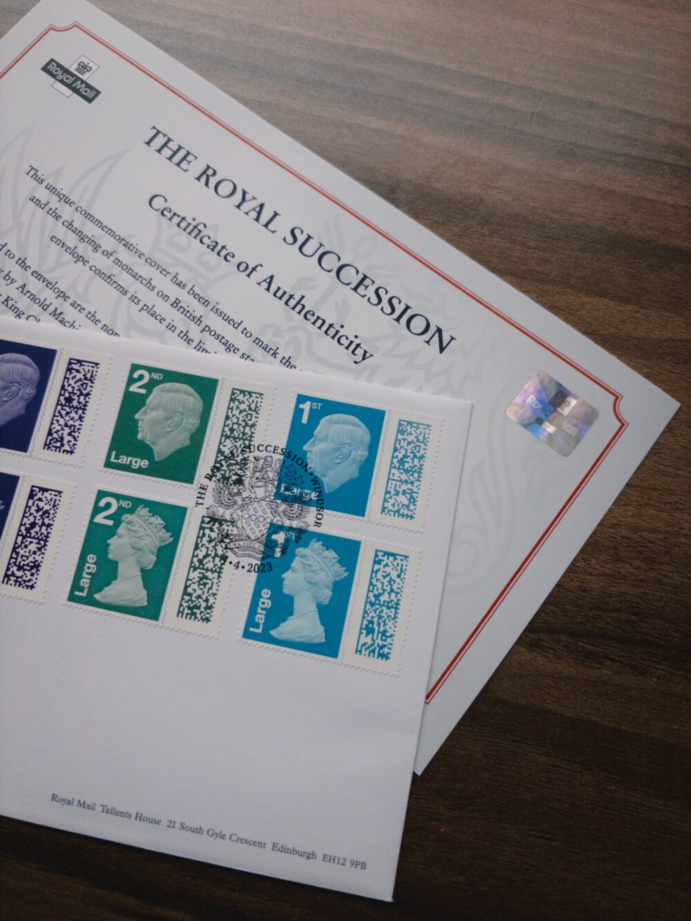 英國皇室｜2022女王世襲首日封