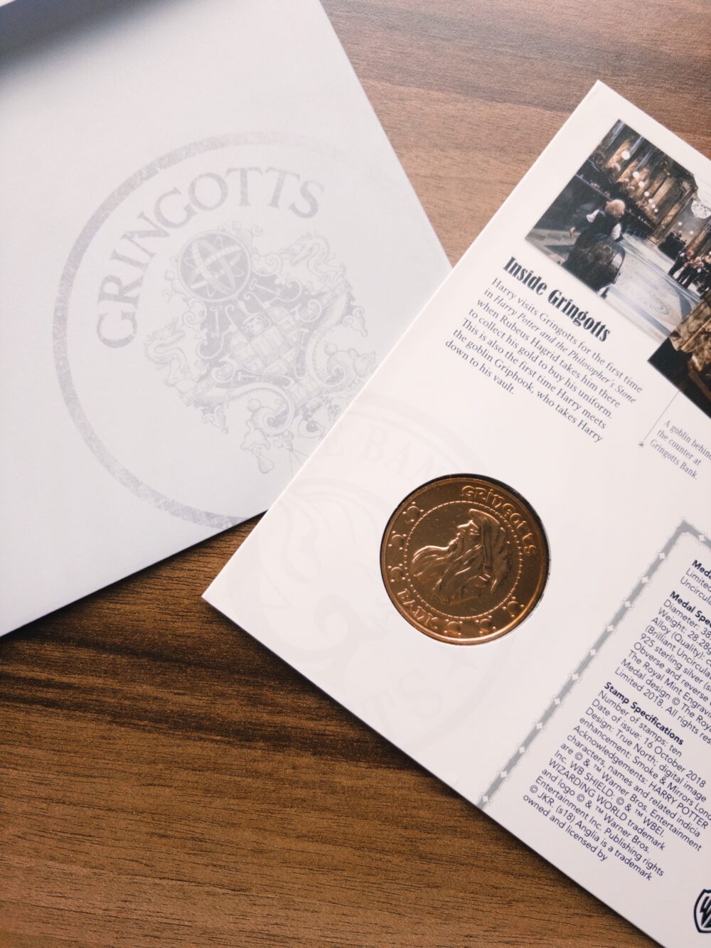Hogwarts｜(🇬🇧)斜角巷-紀念幣