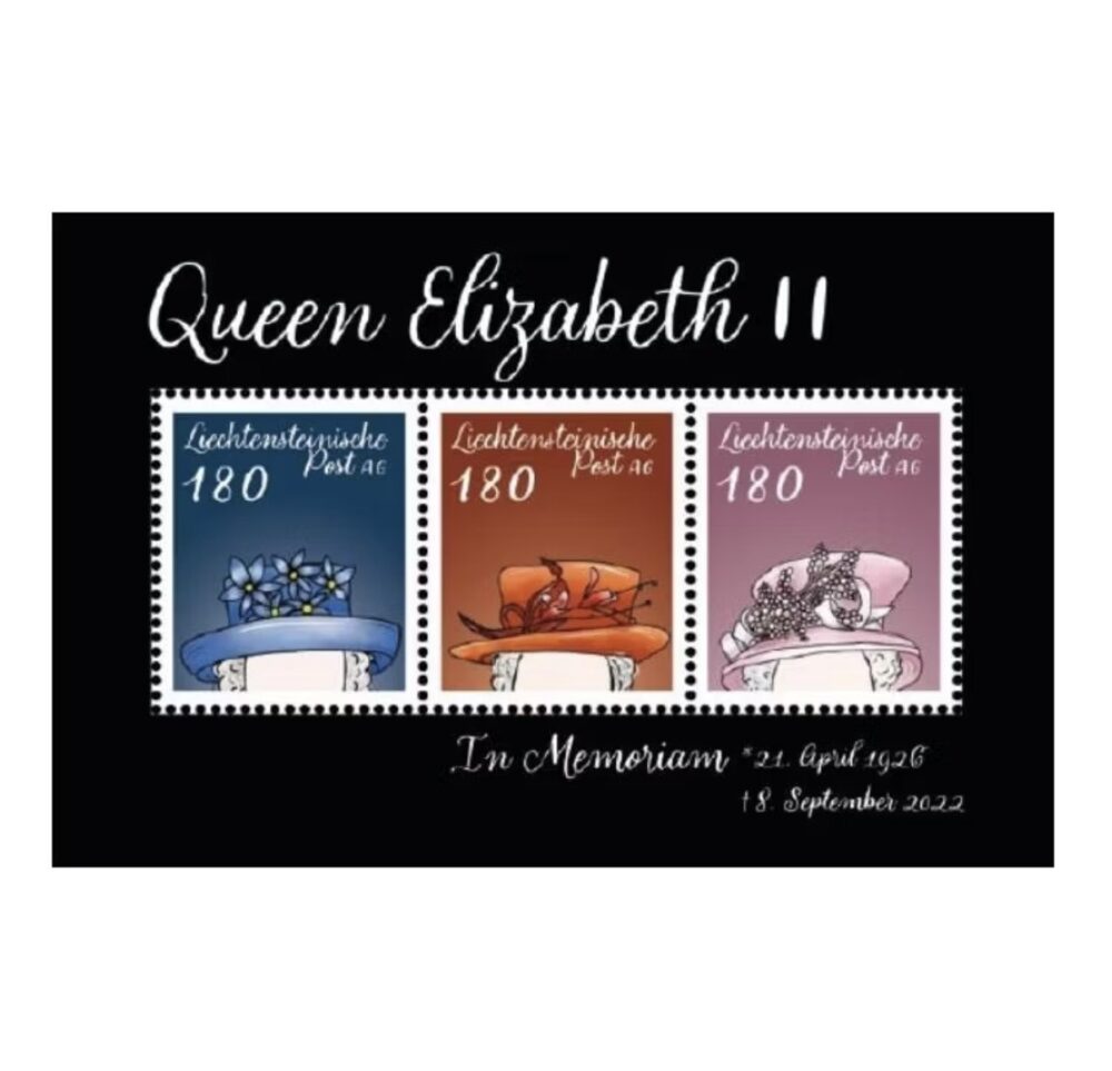 英國皇室｜(🇱🇮)2022女王帽-單張