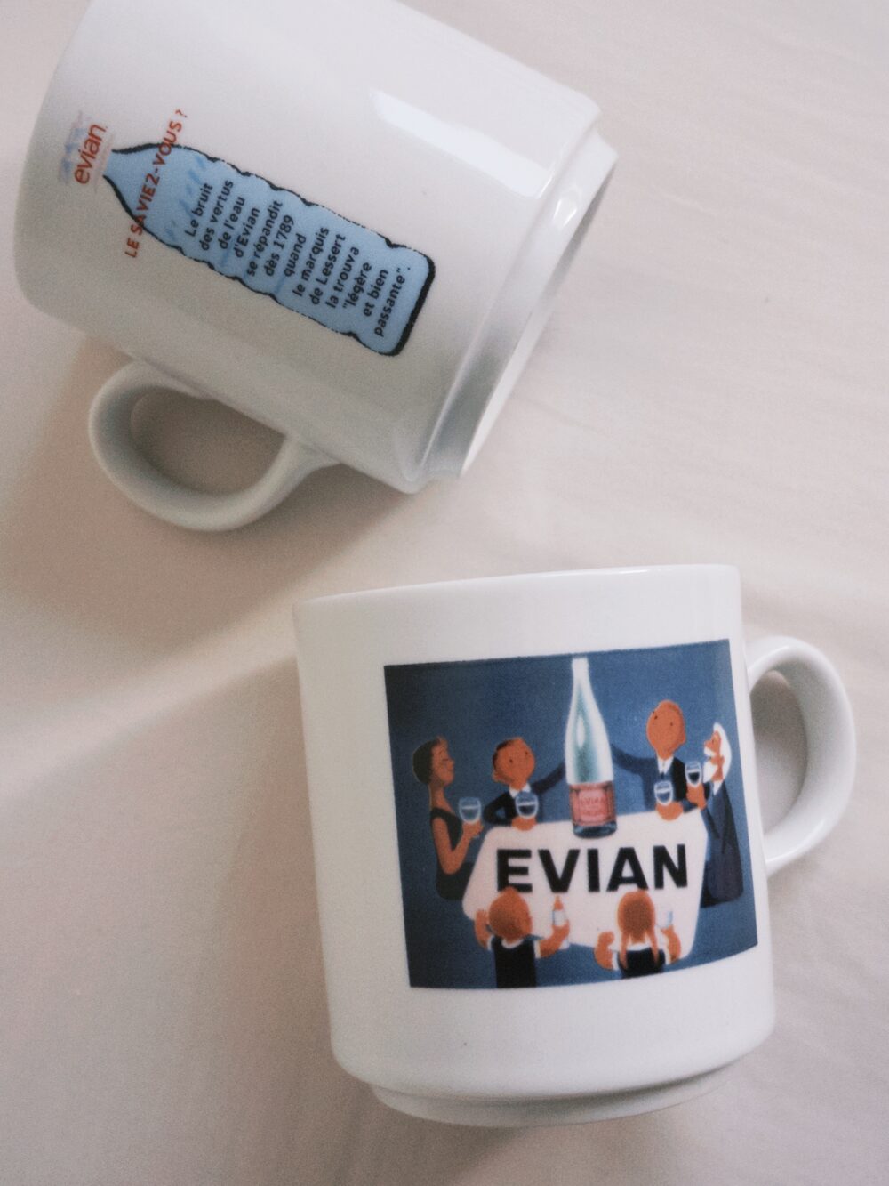 (🇮🇹)Evian 古董馬克杯