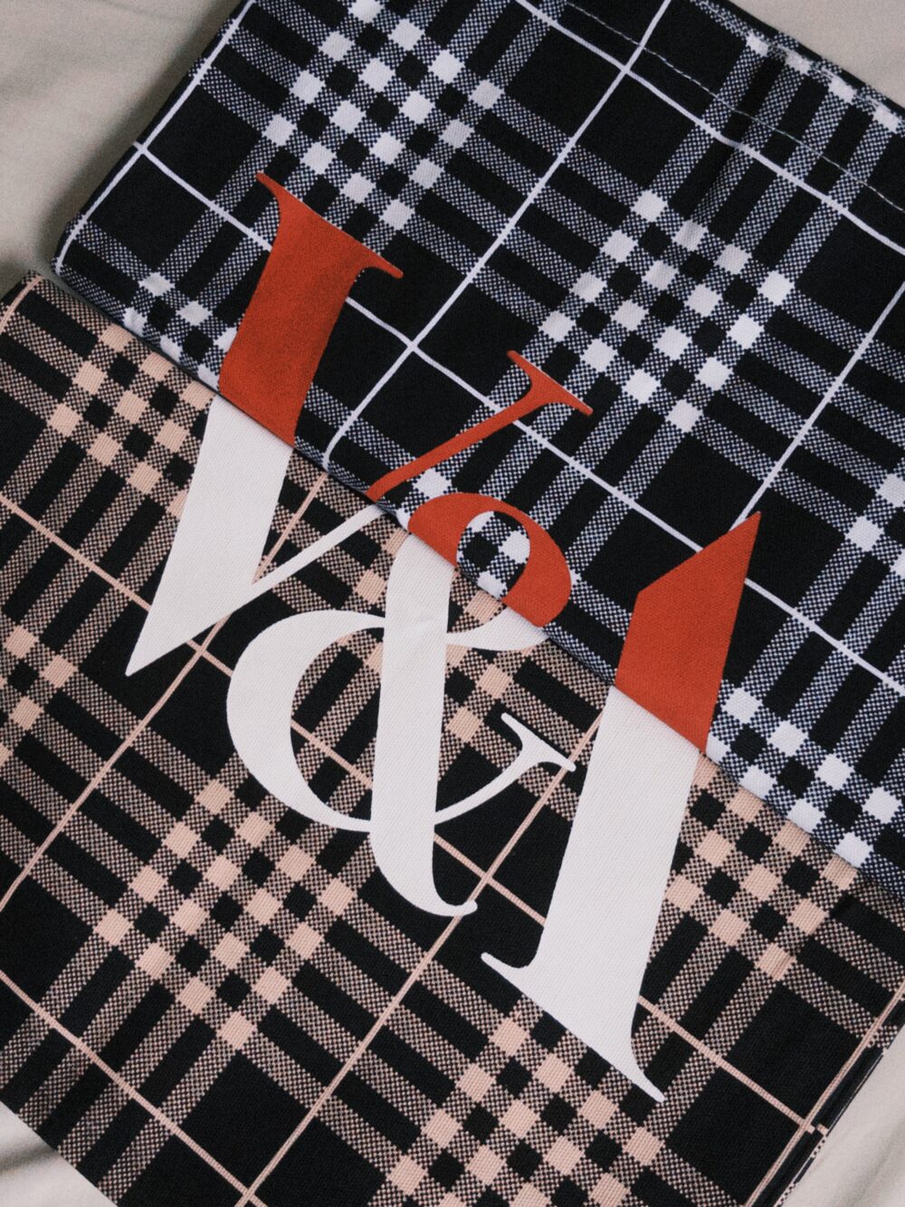 倫敦｜(🇬🇧) V&A 格紋帆布袋