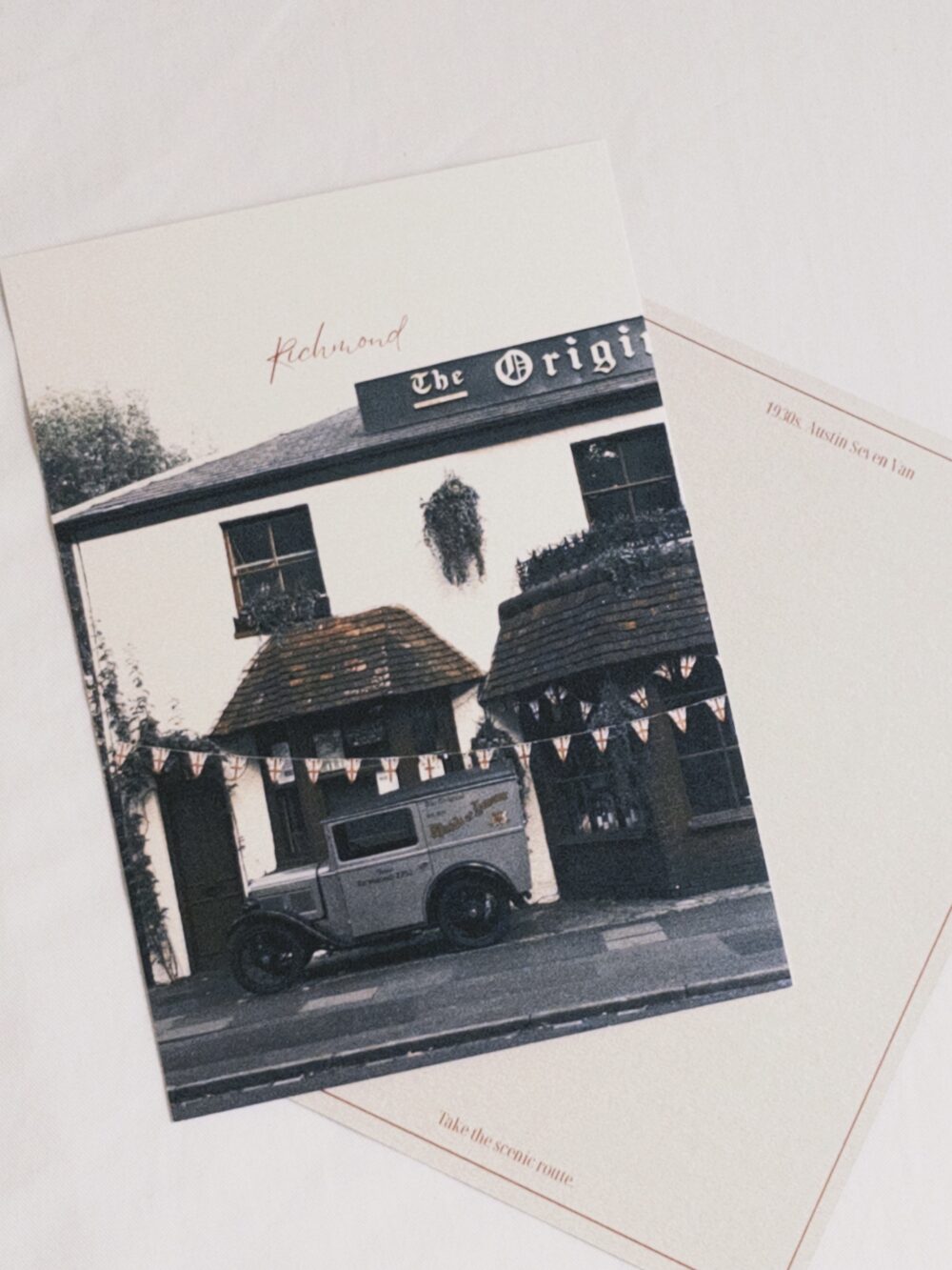 復古車｜（🇬🇧）1900s明信片