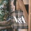倫敦｜(🇬🇧) V&A 格紋帆布袋